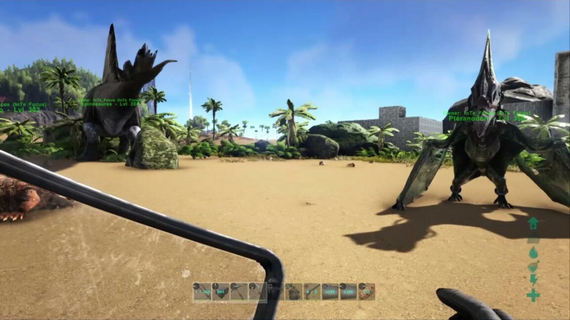 Comment faire spawn un dino ?