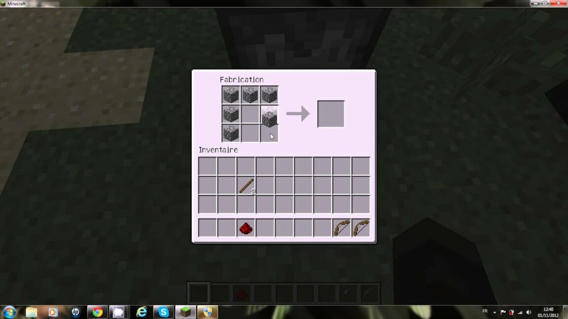 Comment faire un dispenser sur Minecraft ?