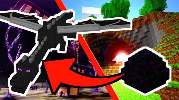 Comment faire un dragon sur Minecraft ?