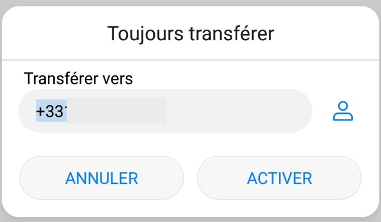 Comment faire un transfert d'appel sur Android ?