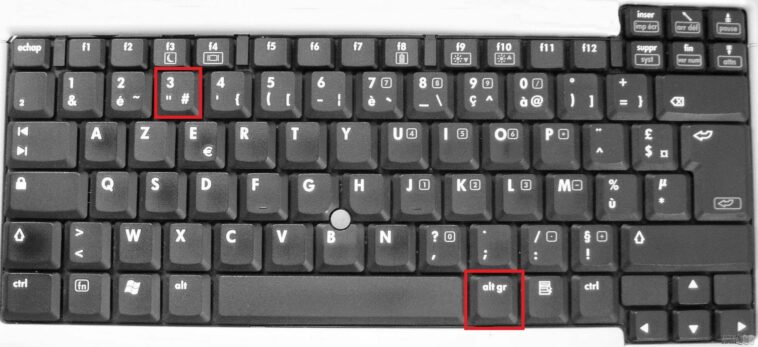 Comment faire une coche sur clavier ?