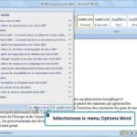 Comment faire une hiérarchisation sur Word ?