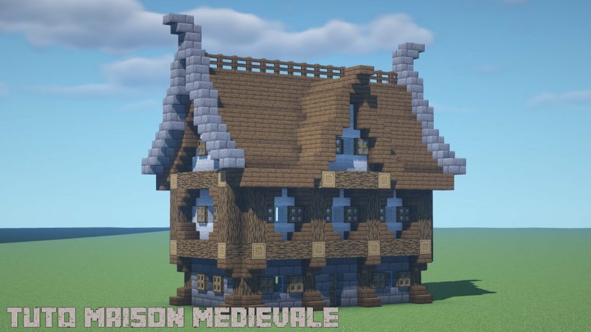 Comment faire une maison médiévale dans Minecraft ?