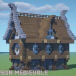 Comment faire une maison médiévale dans Minecraft ?