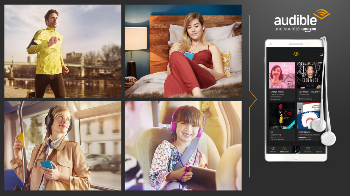 Comment fonctionne l'application audible ?