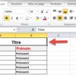 Comment fusionner le contenu de deux cellules sur excel ?