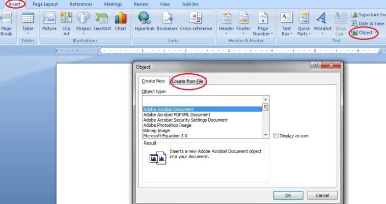 Comment importer une image PDF dans Word ?