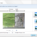 Comment imprimer plusieurs photos sur une même page Android ?