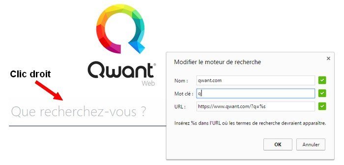 Comment installer Qwant sur Chrome ?