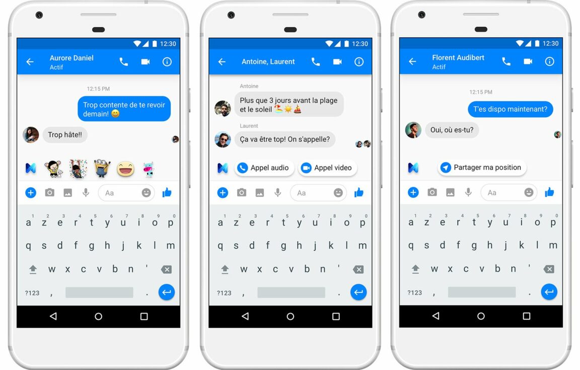 Comment je dois faire pour supprimer les contact sur Messenger ?