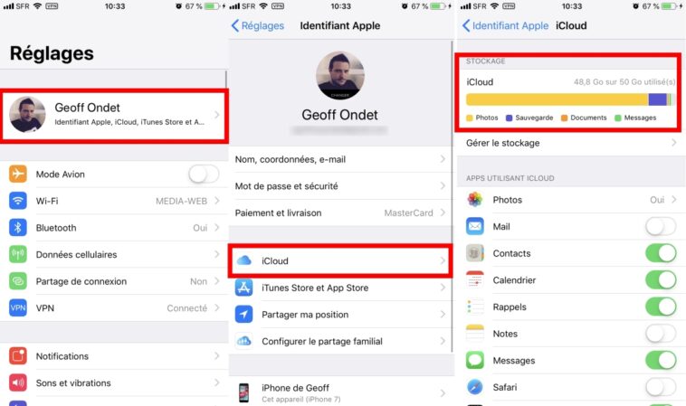 Comment libérer de l'espace de stockage sur iCloud ?