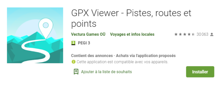 Comment lire un fichier GPX sur iPhone ?