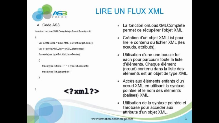 Comment lire un gros fichier XML ?