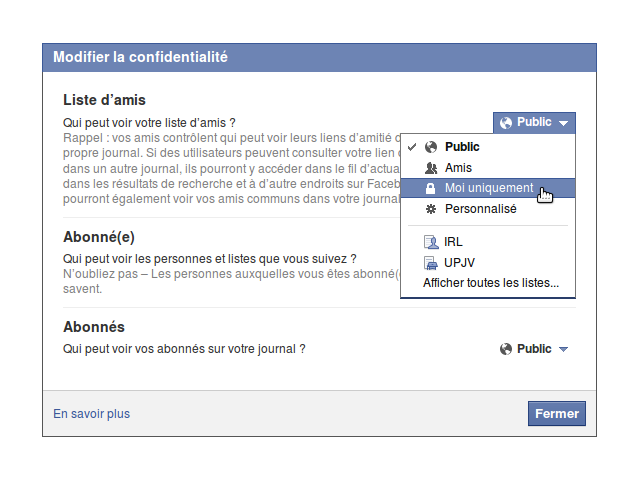 Comment masquer sa liste d'amis sur Facebook Mobile ?