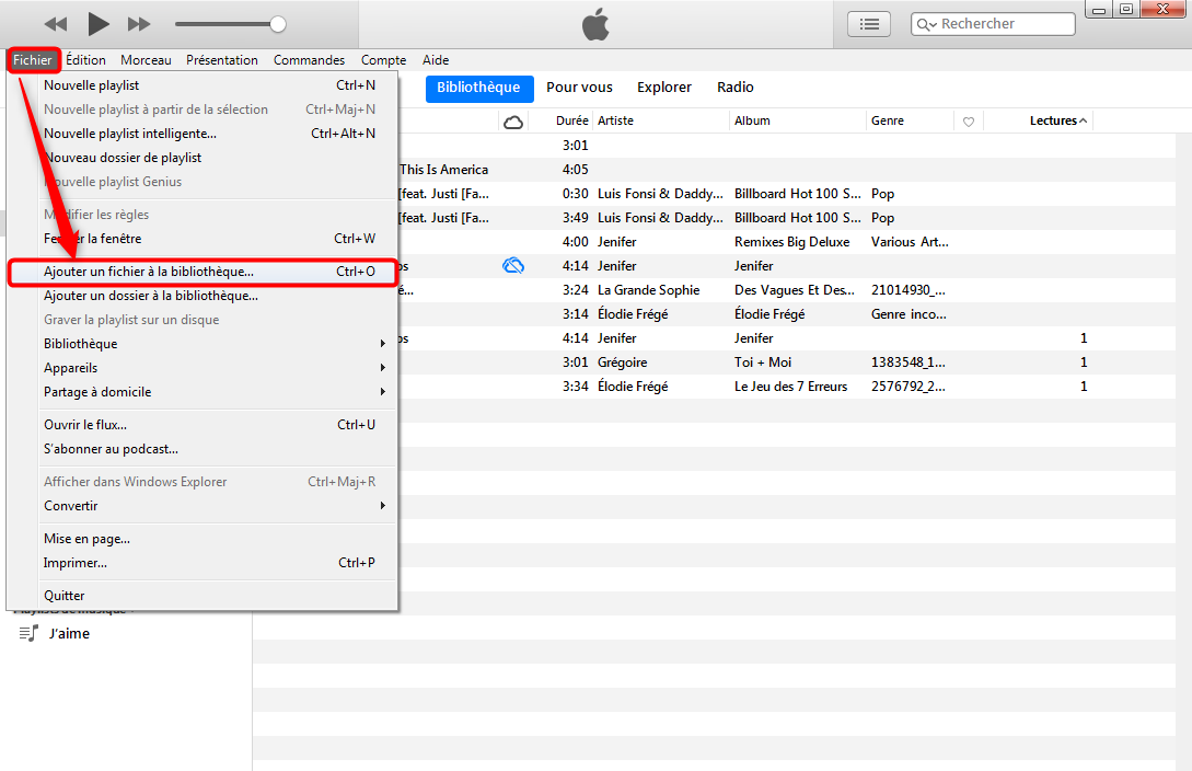 Comment mettre de la musique sur iPod touch depuis un ordinateur ?