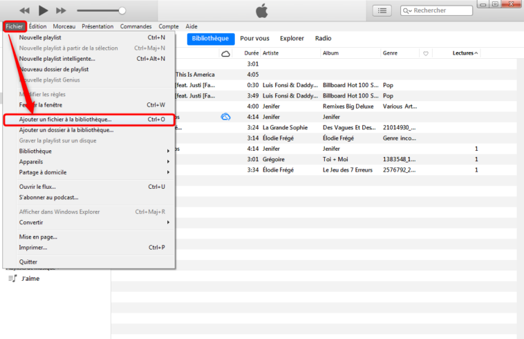 Comment mettre de la musique sur iPod touch depuis un ordinateur ?