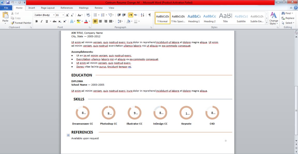 Comment mettre des photos en document ?