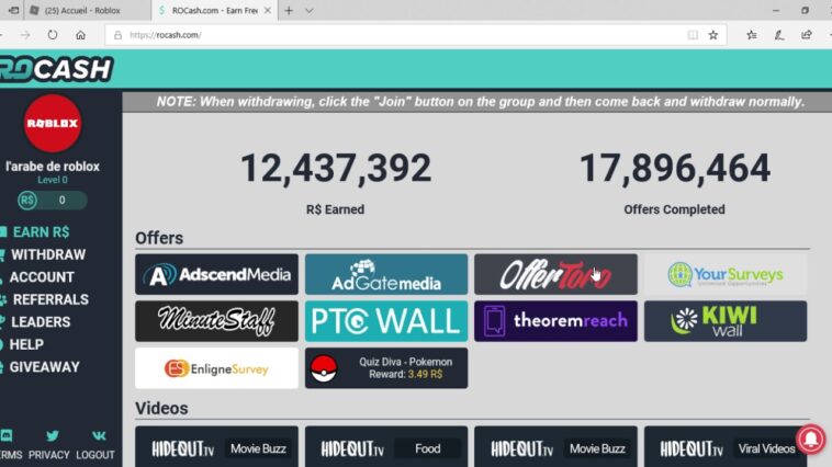 Comment mettre des sous sur Roblox ?