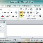 Comment mettre le développeur sur Word ?