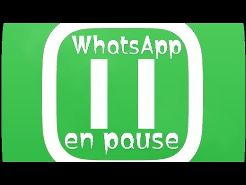 Comment mettre son WhatsApp en pause ?