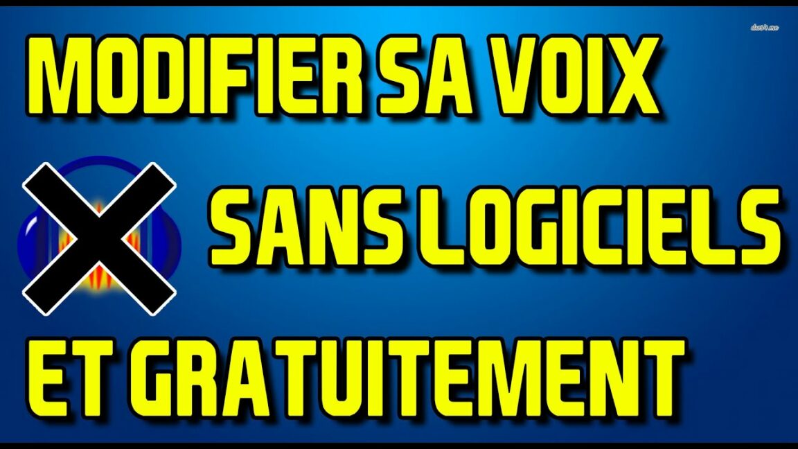 Comment modifier sa voix gratuitement ?