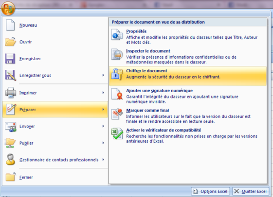 comment modifier un fichier excel protégé