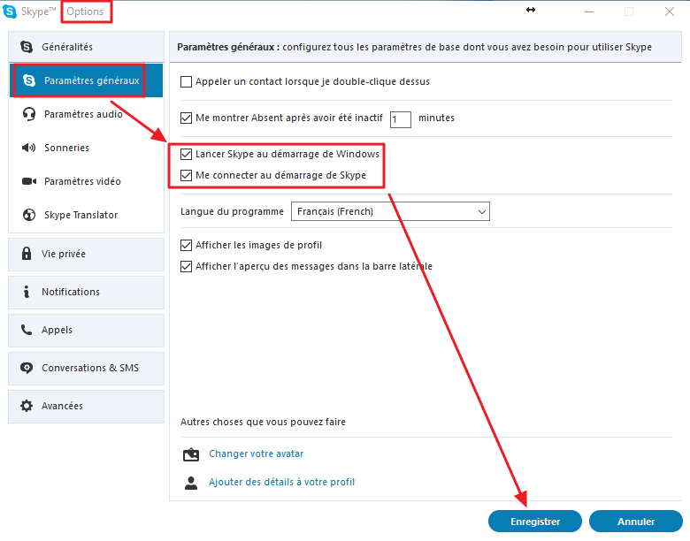 Comment ne pas lancer Avast au démarrage ?