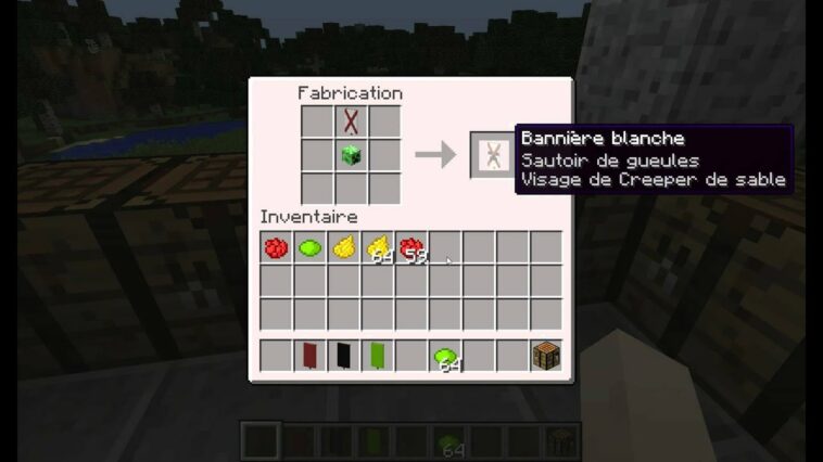 Comment nommer une bannière sur Minecraft ?