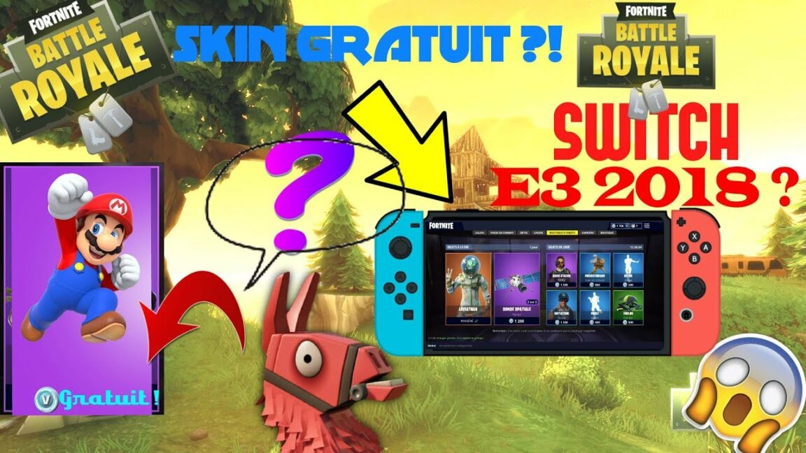 Comment offrir un skin fortnite sur Switch ?