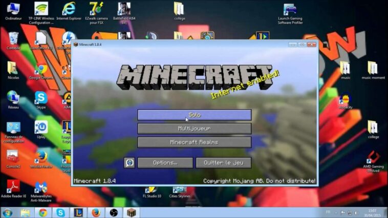 Comment on fait pour installer Minecraft sur son portable ?