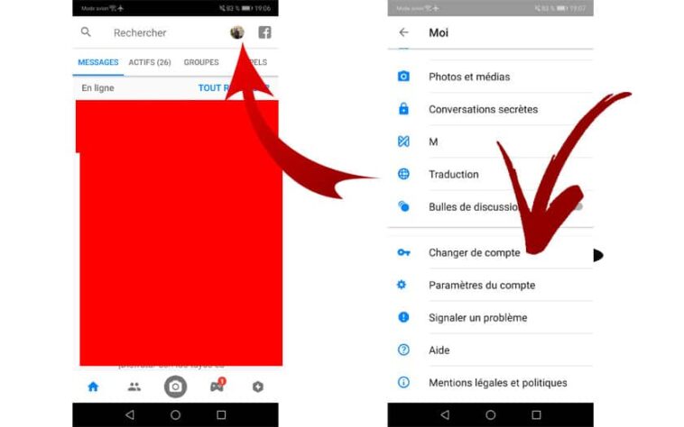 Comment on supprime un compte Messenger ?