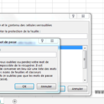 Comment ôter la protection d'une feuille Excel ?
