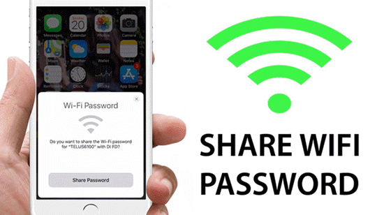 Comment partager le mot de passe WiFi iPhone ?