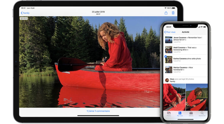 Comment partager un album photo Apple ?