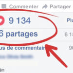 Comment partager une publication avec le texte ?