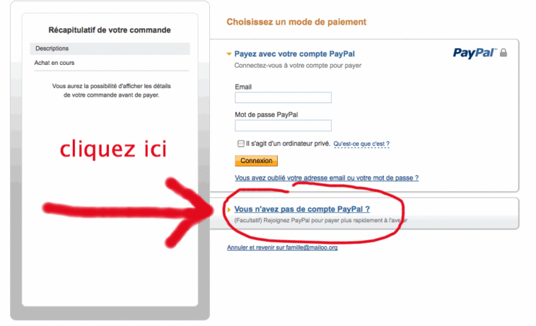 Comment payer mes courses avec PayPal ?