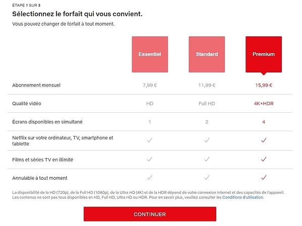 Comment prendre un abonnement Netflix ?