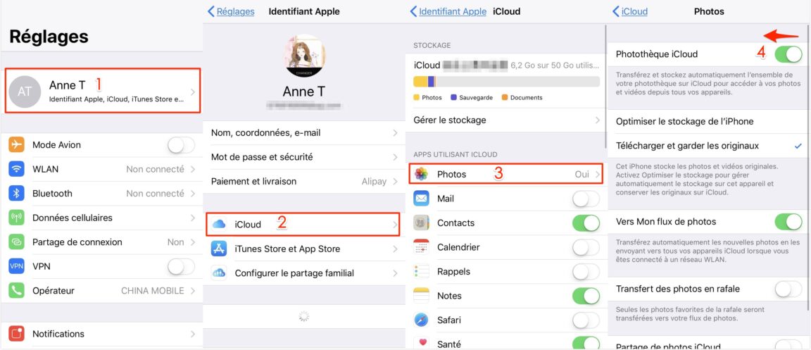 Comment recuperer ses Photos iCloud supprimer ?