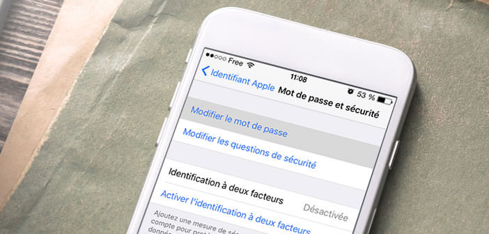 Comment recuperer son mot de passe d identifiant Apple ?