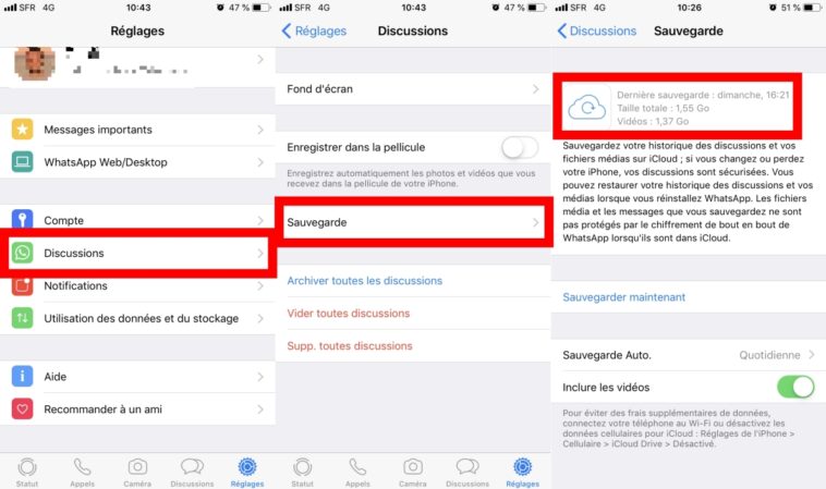 Comment récupérer un message supprime ?
