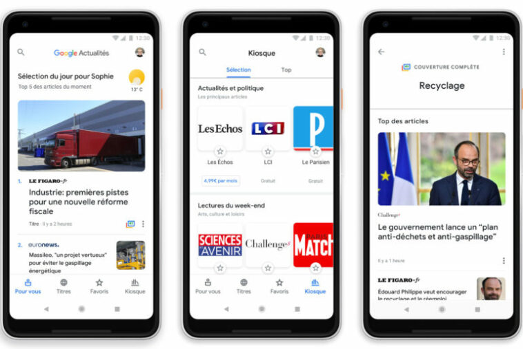 Comment réinstaller Google Actualités ?