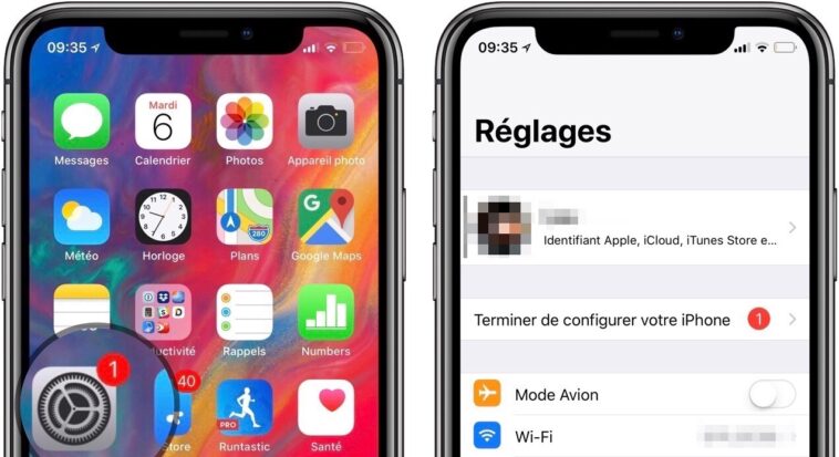 Comment remettre l'icône telephone sur iPhone ?