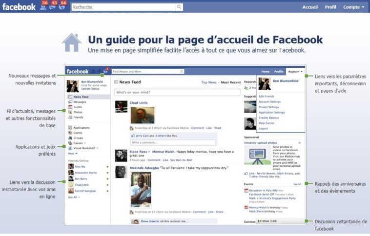 Comment restaure la page Facebook ?