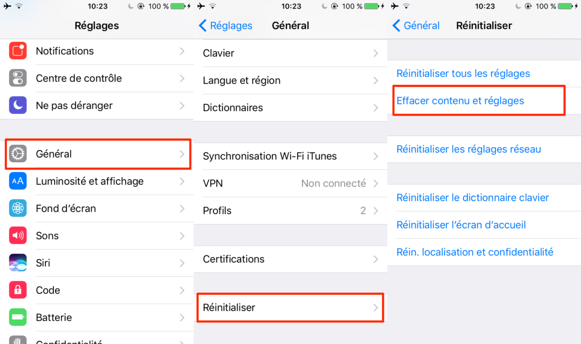 Comment restaurer un iPhone sans iTunes ?
