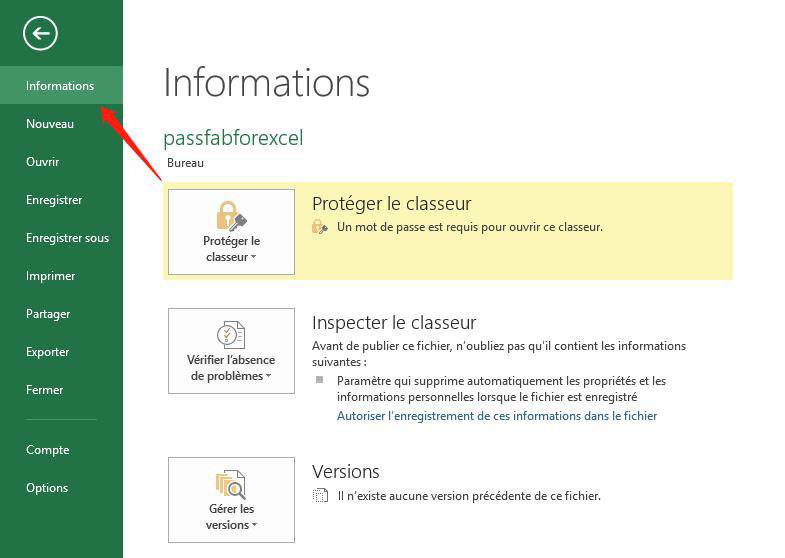 Comment retrouver le mot de passe d'un fichier Excel 2013 ?