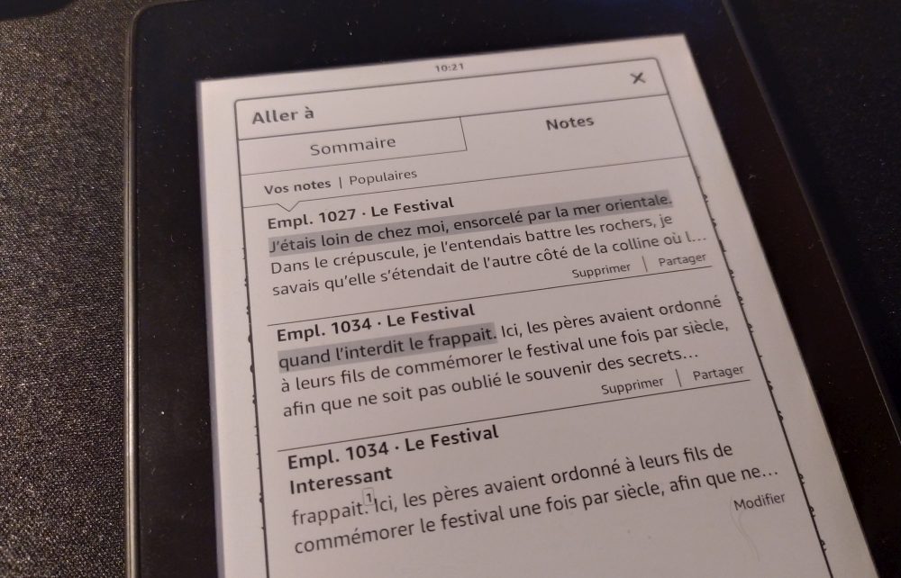 Comment retrouver mes livres sur Kindle ?