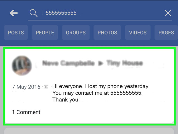 Comment retrouver quelqu'un sur Facebook avec son numéro de téléphone ?