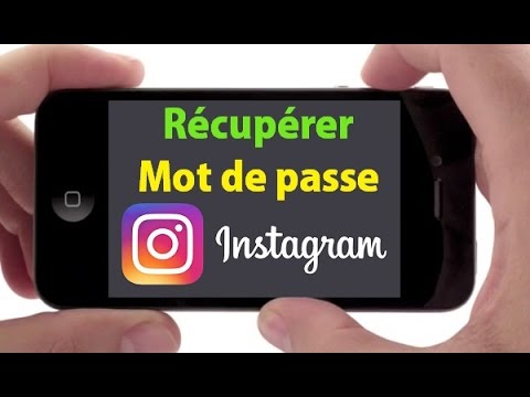 Comment retrouver son mot de passe Instagram 2020 ?