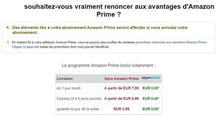 Comment se Desabonner d'Amazone prime ?