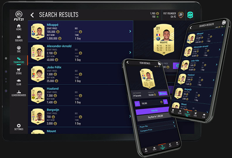 Comment se connecter à Ultimate Team ?